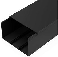 Кабель-канал Промрукав 100x60мм (2000мм) черный (уп. 8м.) картинка